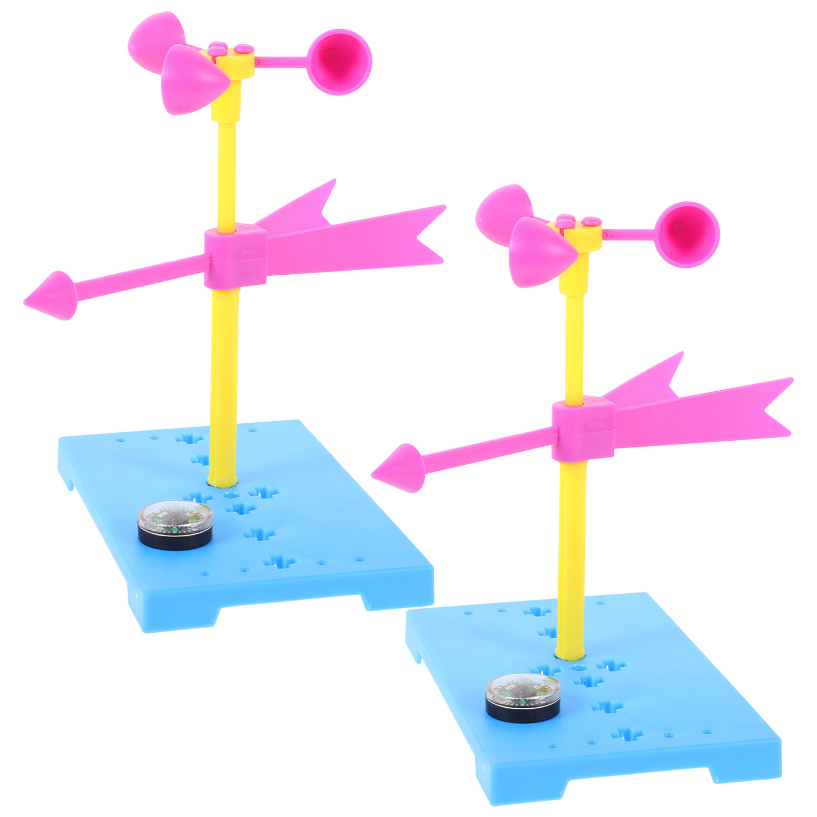 Science Project - 2 zestawy DIY ręcznie wykonanych wiatrowiarek