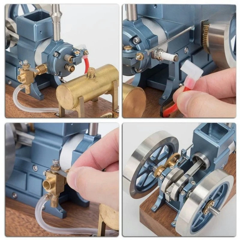 Hobby Science Lab - Model silnika jednokomorowego z napędem paliwowym,