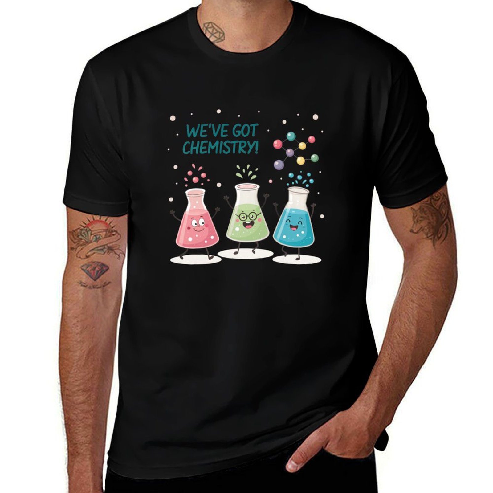 Science Buddy - Koszulka Science Beaker Buddies, lekka koszulka