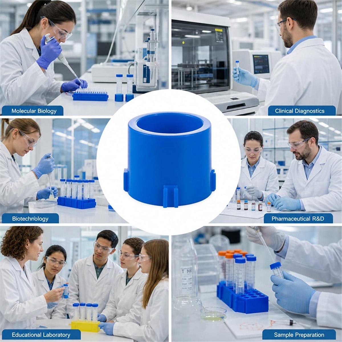 Hobby Science Lab - Stojak na probówki do wirówki A1381K,