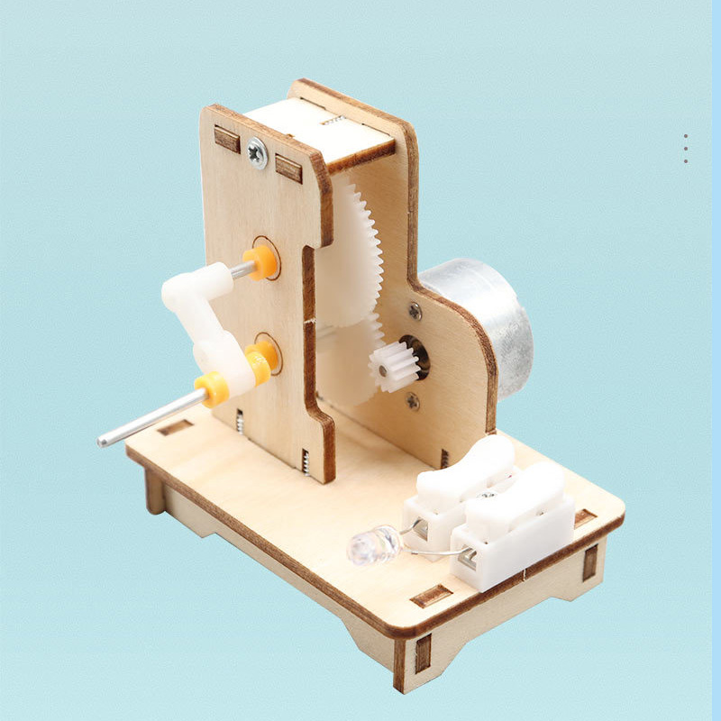 DIY Mini generator ręczny DIY  – Science Project recenzja i cena