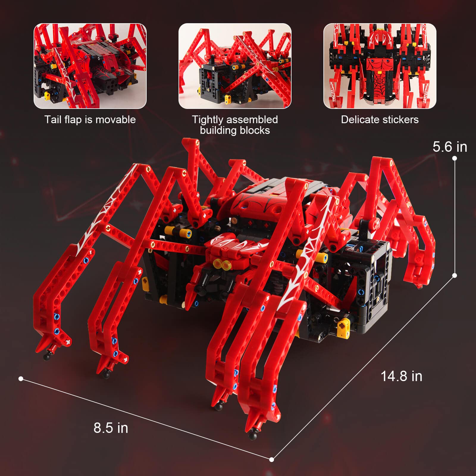 818 sztuk Zestaw klocków do bu – Science Project Robot recenzja i cena